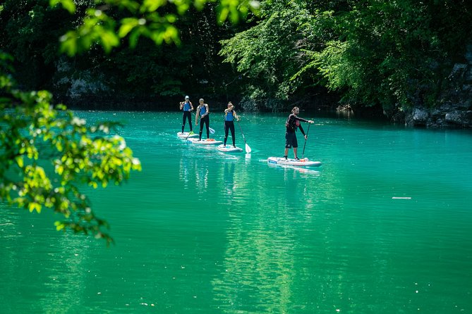Half-Day Private SUP along Soca River - Paddling into the Soča’s quiet gorges