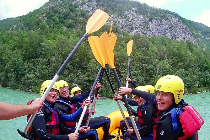 Half Day Rafting On Soca River - What the 8 km river section feels like