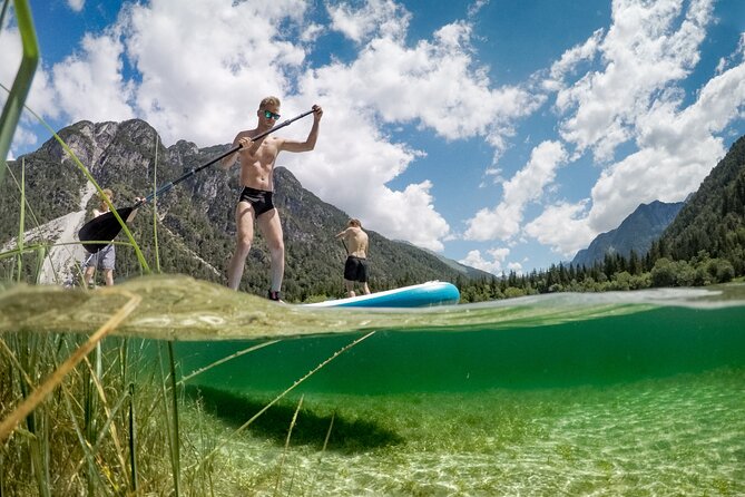 Half Day Stand-up Paddle Boarding (SUP) trip on Lake Predil - What the four hours feel like