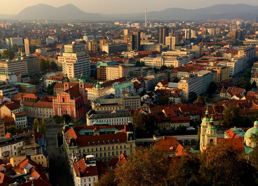Ljubljana and Ljubljana Castle Sightseeing Tour - Riding the funicular to Ljubljana Castle