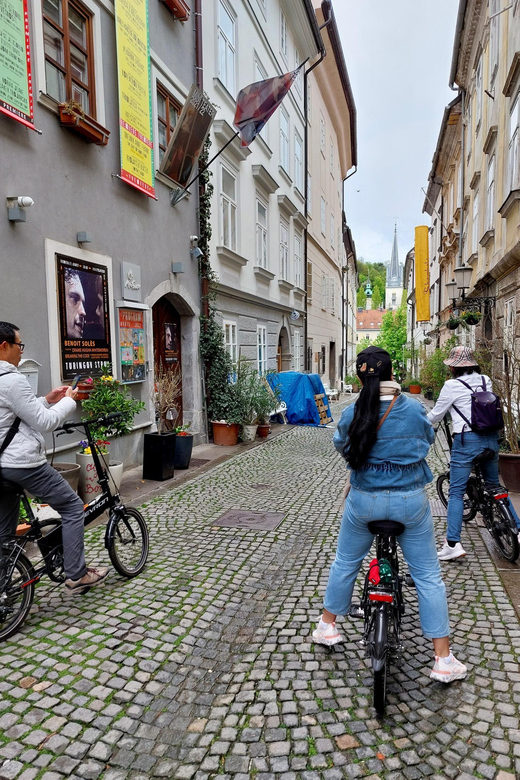Ljubljana by E-Bike: Guided City Highlights Tour - Important Note About Postojna Cave and Predjama Castle