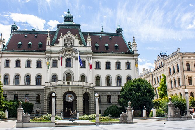 Ljubljana Scavenger Hunt and Highlights Self Guided Audio Tour - Central Market is a natural place to finish