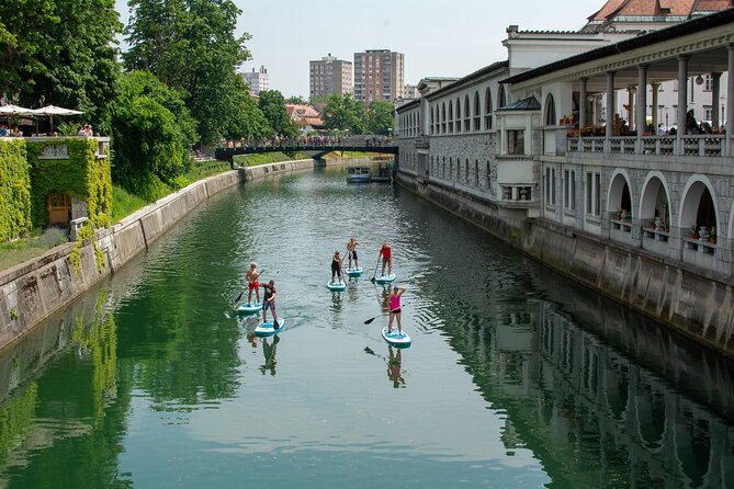 Ljubljana Stand-Up Paddle Boarding Lesson and Tour - SUP games, quiet time, and photo memories