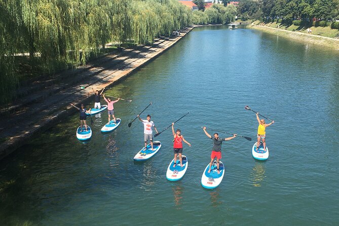 Ljubljana Stand-Up Paddle Boarding Lesson and Tour - Learning the basics before heading downtown