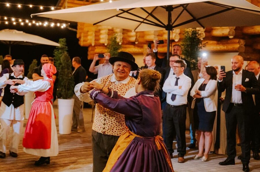Ljubljana: Traditional Slovenian Dinner and Show - Learning the polka instead of just watching it