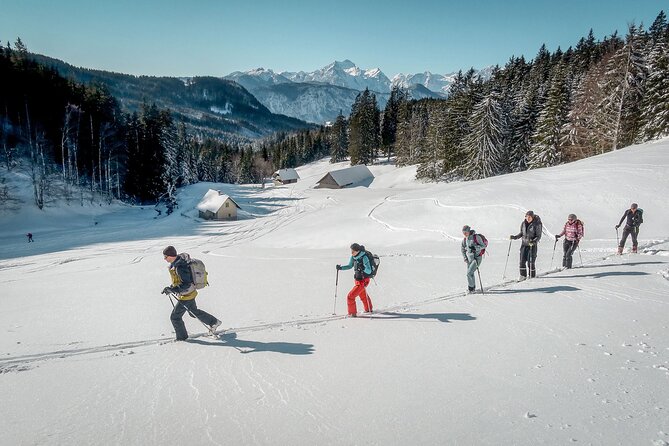 One Day Ski Touring Workshop - Practicing turns and downhill control