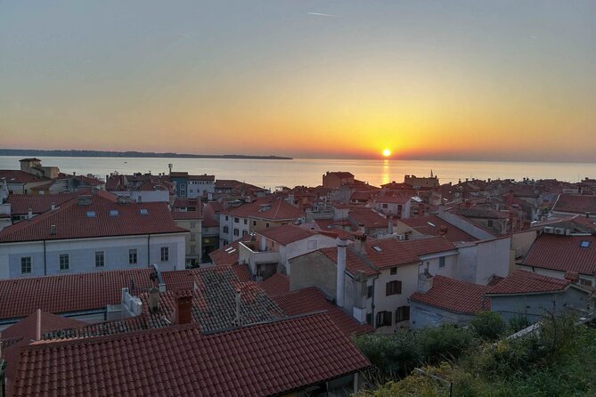 Piran Old Town Walking Tour - First of May Square shows a different side of Piran