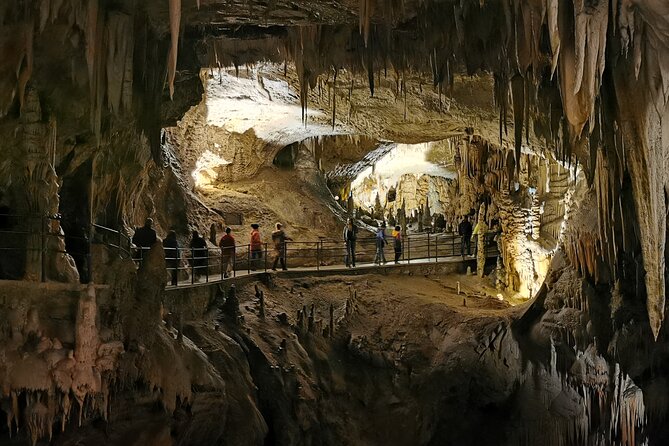 Postojna cave and Predjama castle Tour from Ljubljana - Entering the two-million-year-old Postojna Cave