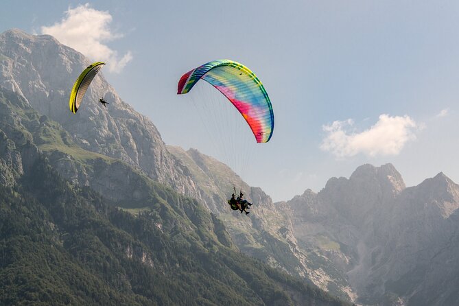 Private Tandem Paragliding in Soča Valley - From the Soča Valley to the Julian Alps