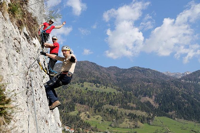 Quick Vertical Attraction - Via Ferrata Mojstrana - Kofler Sport sets you up before the rock