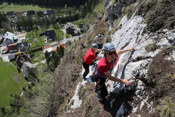 Quick Vertical Attraction - Via Ferrata Mojstrana - Guides make the safety system useful