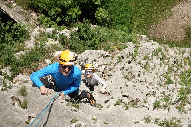 Rock Climbing near Lake Bled - Six climbs and six rappels up to 25 meters