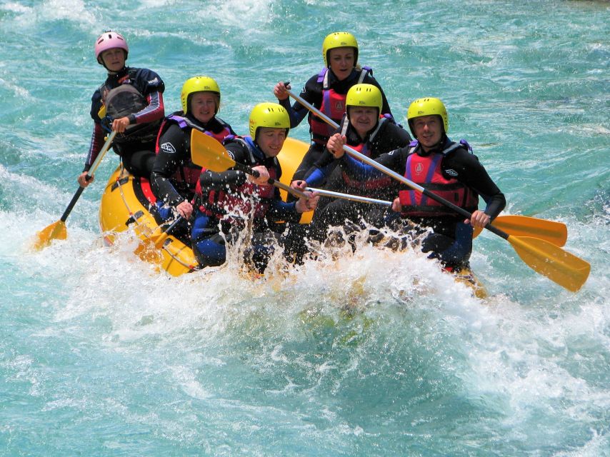 Slovenia: Half-Day Rafting Tour on Soča River with Photos - Ninety minutes of rapids, pools, and river views