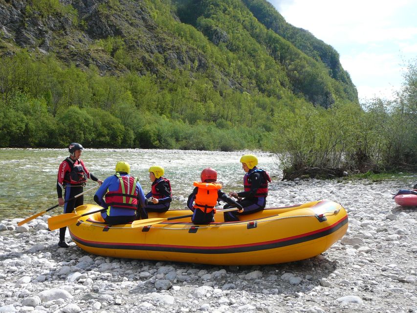 Soča River: Family Rafting Adventure, with Photos - Easy rapids near Bovec