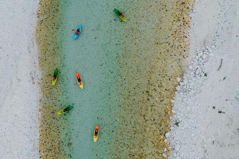 Soča River: Kayaking Adventure for All Levels with Photos - About 1.5 hours on the Soča