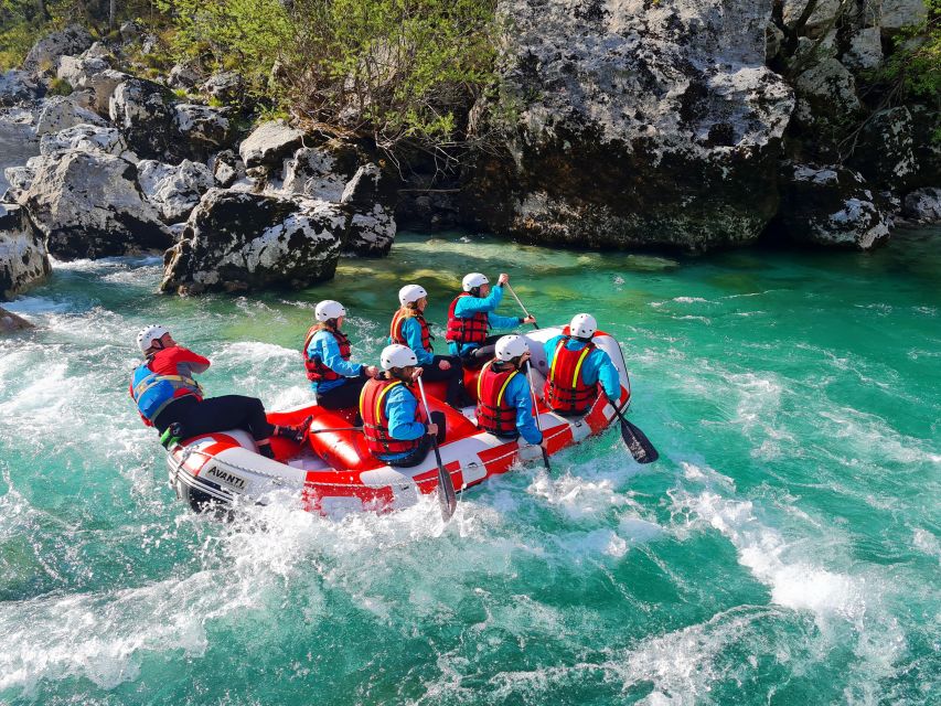 Soca River, Slovenia: Whitewater Rafting - Getting ready at the wooden hut near Bovec