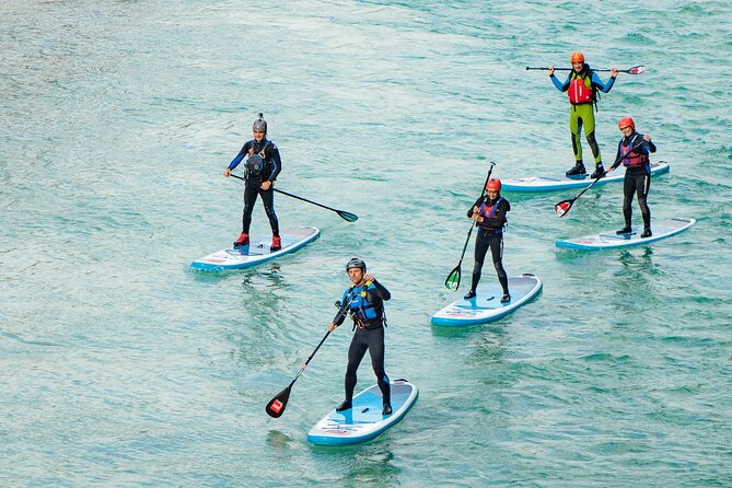 Soca Whitewater Stand-up Paddle Boarding Small Group Adventure - The final stretch and easy return to town