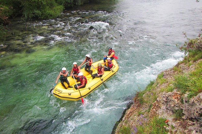 The best Rafting on Sava river in Bled - From Bled’s bus station to the Sava River