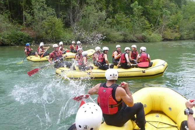 The best Rafting on Sava river in Bled - Getting ready at Šobec