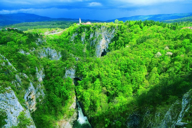 UNESCO's Skocjan Caves, Europe's largest underground canyon, Half Day Trip from Ljubljana - The optional longer walk after the main tour