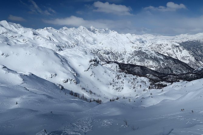 Unforgettable Ski Touring Traverse-Snowy Embrace of Triglav National Park - Day two, from Komna to the Seven Lakes Valley