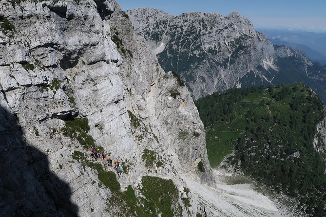 Via Ferratas In Triglav National Park And Julian Alps - The safety briefing and practice climb