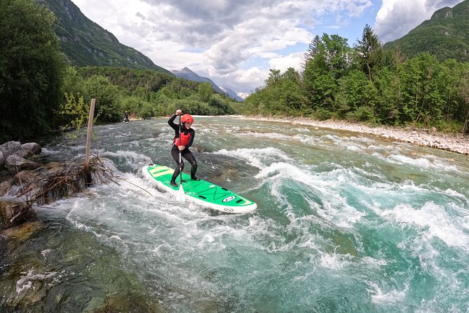 Whitewater Paddle Boarding on Soca River - The five-minute ride to the river
