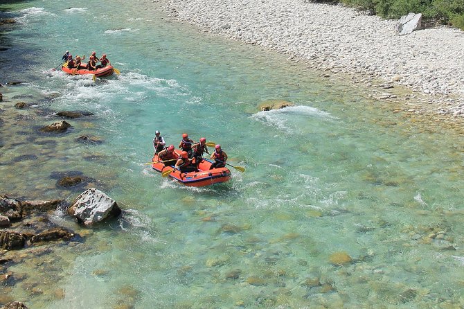 Whitewater Rafting on Soca River, Slovenia - Getting fitted out before the Soča
