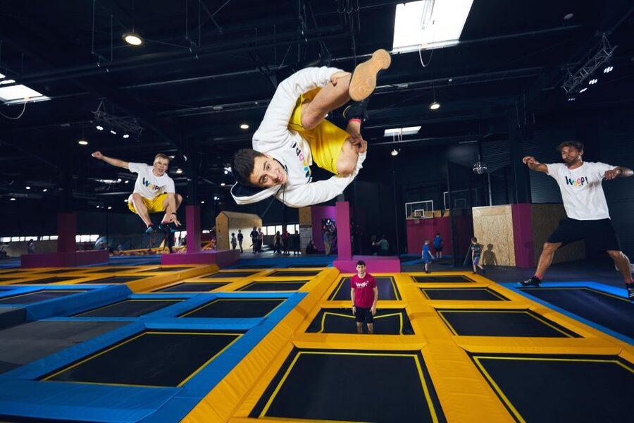 Woop! Fun park with 21 attractions - What your 60 minutes at Woop! looks like