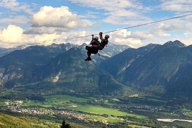 Zipline in Slovenia - What the five-line circuit feels like