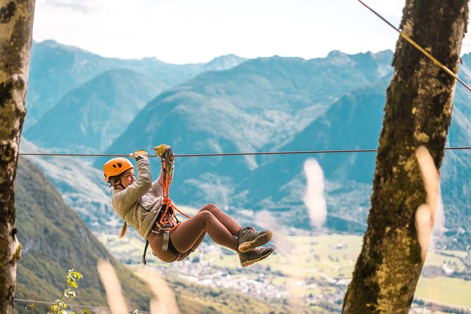 ZIPLINE Kanin Bovec - Five flights above the Julian Alps